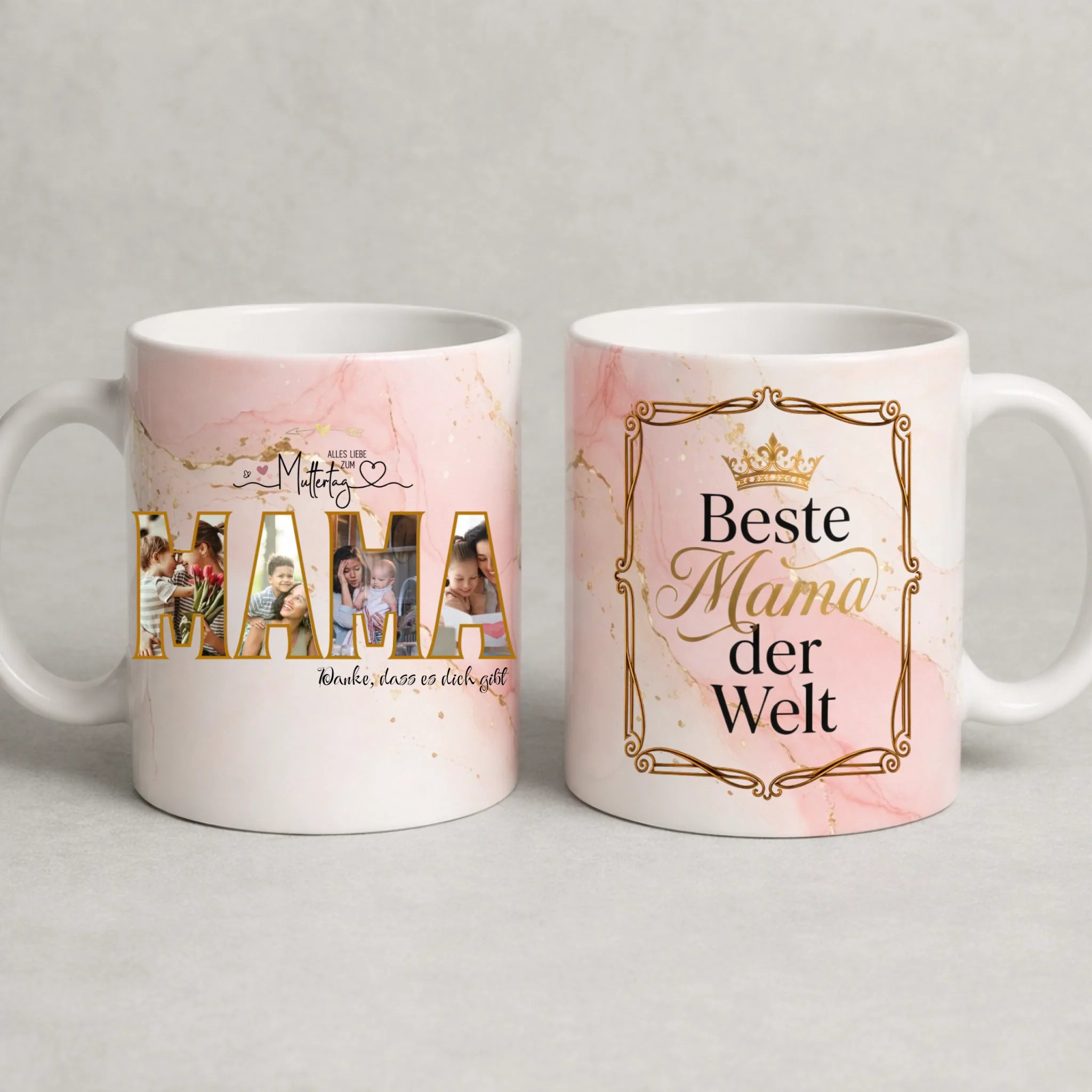 Muttertag geschenk mit Bilder - Personalisierte Tasse