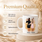 Beste Freundin - Schwester Personalisierte Tasse