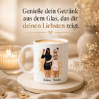Beste Freundin - Schwester Personalisierte Tasse