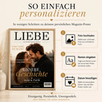 Personalisiertes Fotoposter in 4 Schritten gestalten – Foto, Namen, Datum und Anlass