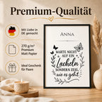 Personalisiertes Mutmacher-Poster auf 270 g/m² Premium Matt Papier